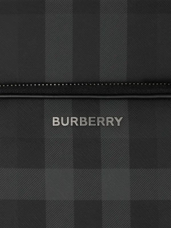 Burberry Rocco check zip backpack