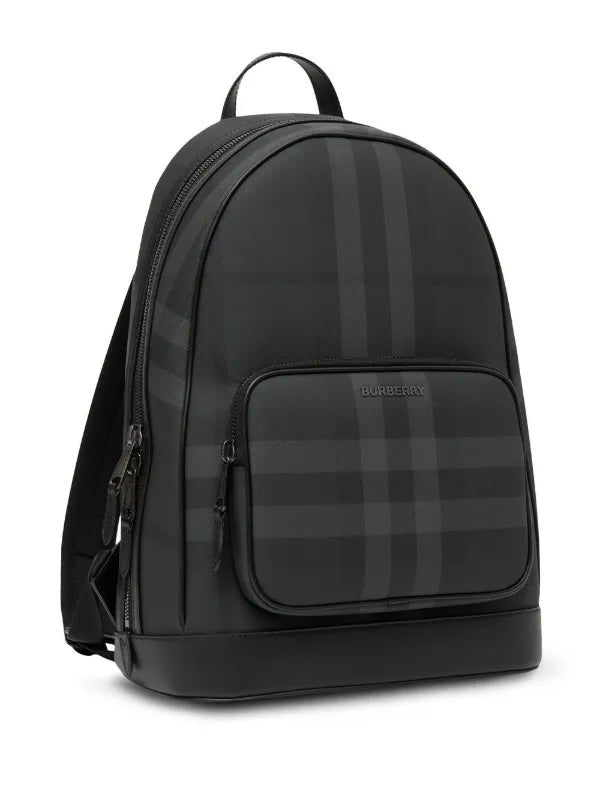 Burberry Rocco check zip backpack