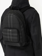 Burberry Rocco check zip backpack