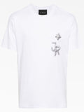 John Richmond T-shirt with embroidered logo
