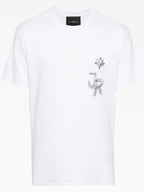 John Richmond T-shirt with embroidered logo