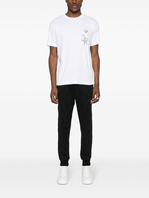 John Richmond T-shirt with embroidered logo