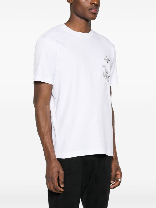 John Richmond T-shirt with embroidered logo