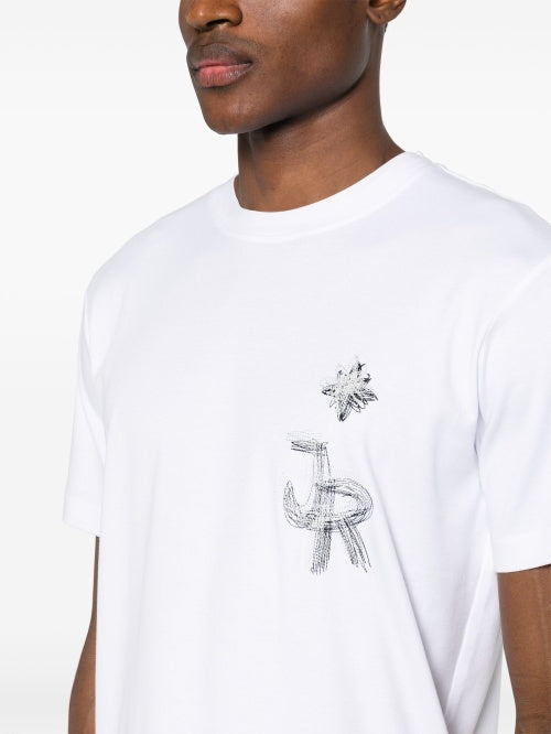 John Richmond T-shirt with embroidered logo