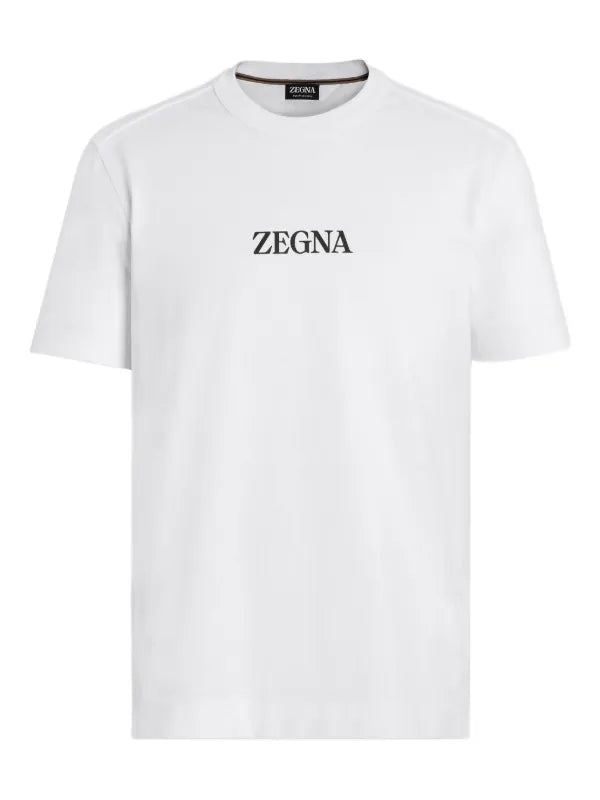 Zegna logo-detail T-shirt