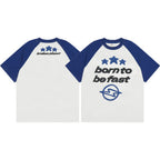 Broken Planet 'Born To Be Fast' raglan T-shirt