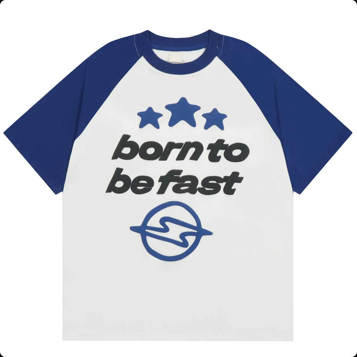 Broken Planet 'Born To Be Fast' raglan T-shirt