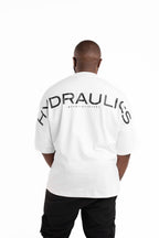 HYDRAULICS WATF SUPER OVERSIZED BLACK TONAL BADGE WHITE