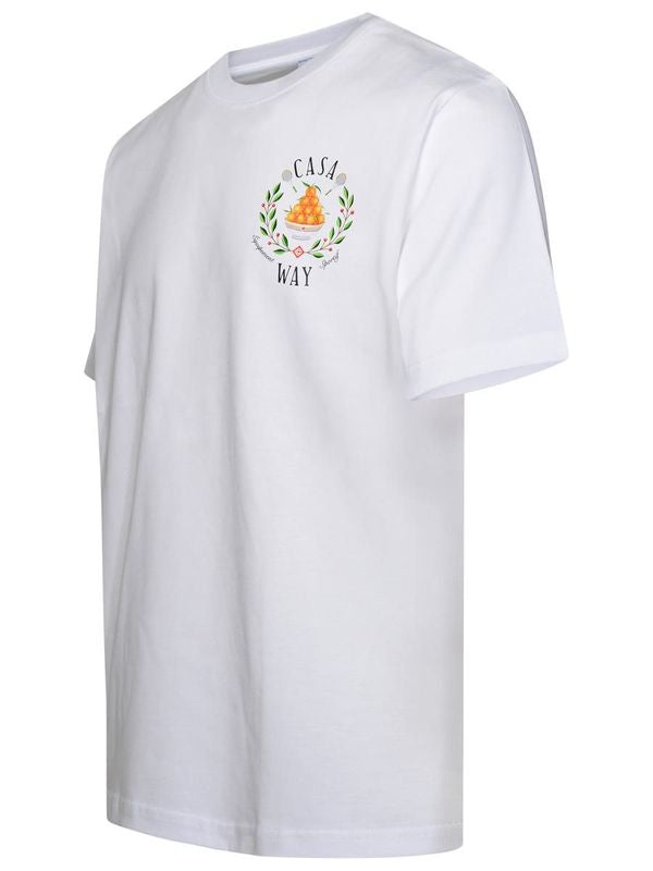 Casablanca Home Way T-Shirt White