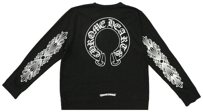 Chrome Hearts Horseshoe Long-Sleeve T-Shirt