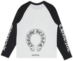 Chrome Hearts Horseshoe Long-Sleeve T-Shirt “Black/White”