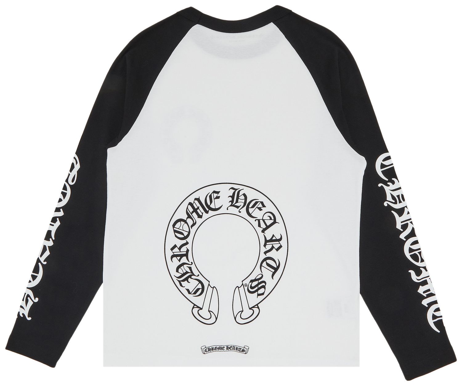 Chrome Hearts Horseshoe Long-Sleeve T-Shirt “Black/White”