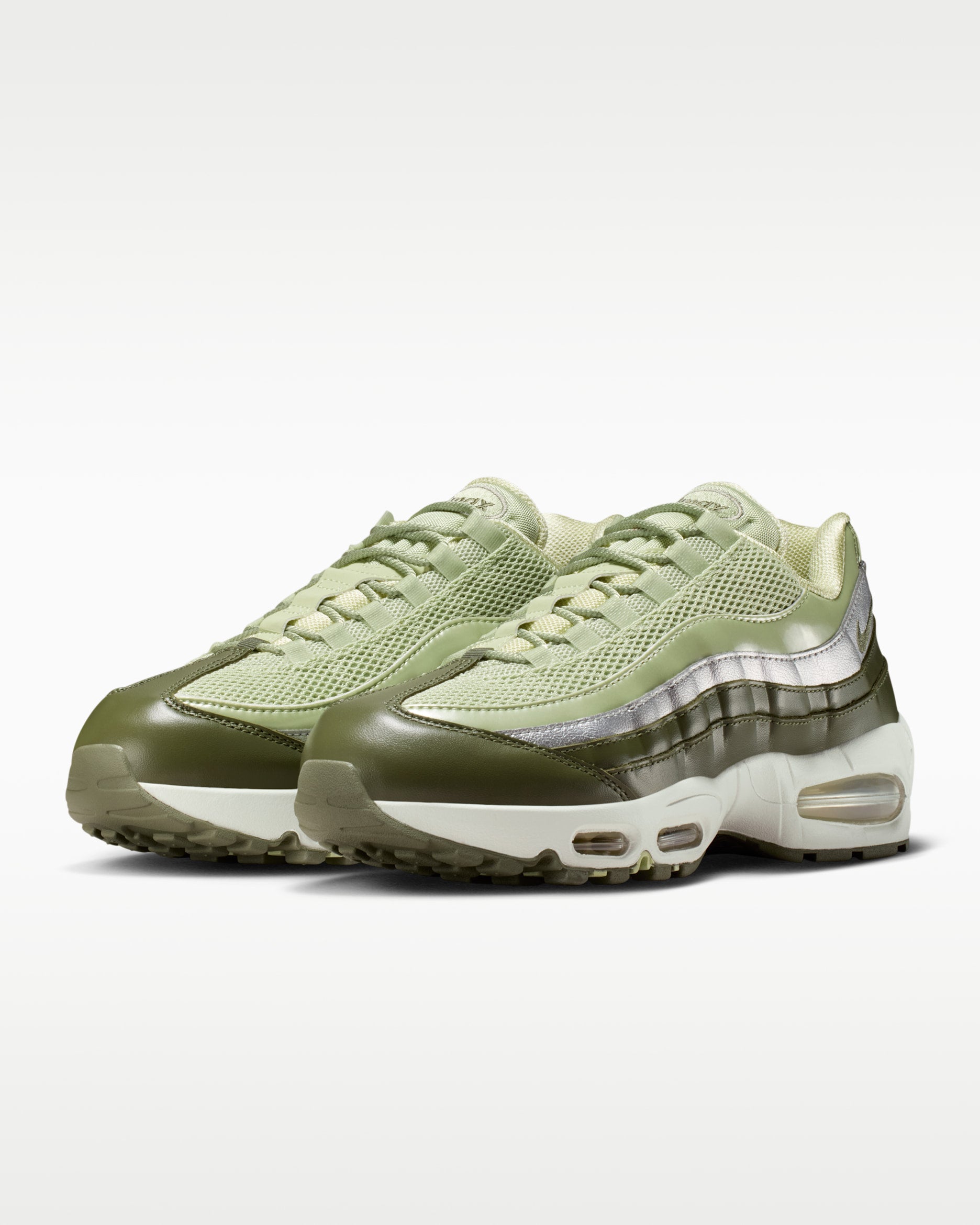 Nike Airmax 95 “Olive Aura/Metallic Silver”