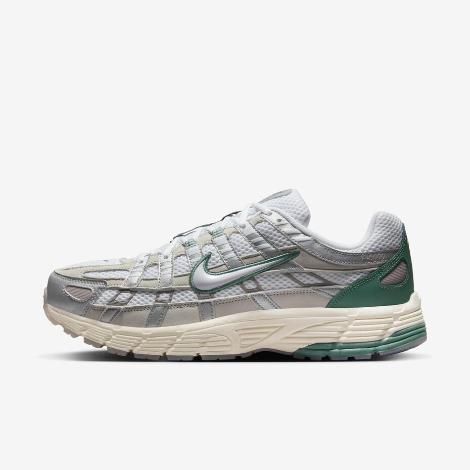 Nike P-6000 Trainers “Light Bone/Metallic Silver”