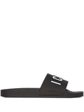 DSQUARED2 logo-print flat slides