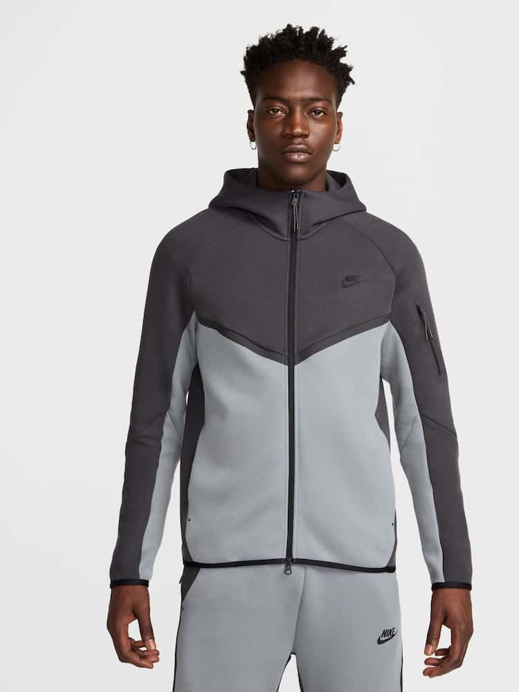 Nike Anthracite/Grey Tech Fleece
