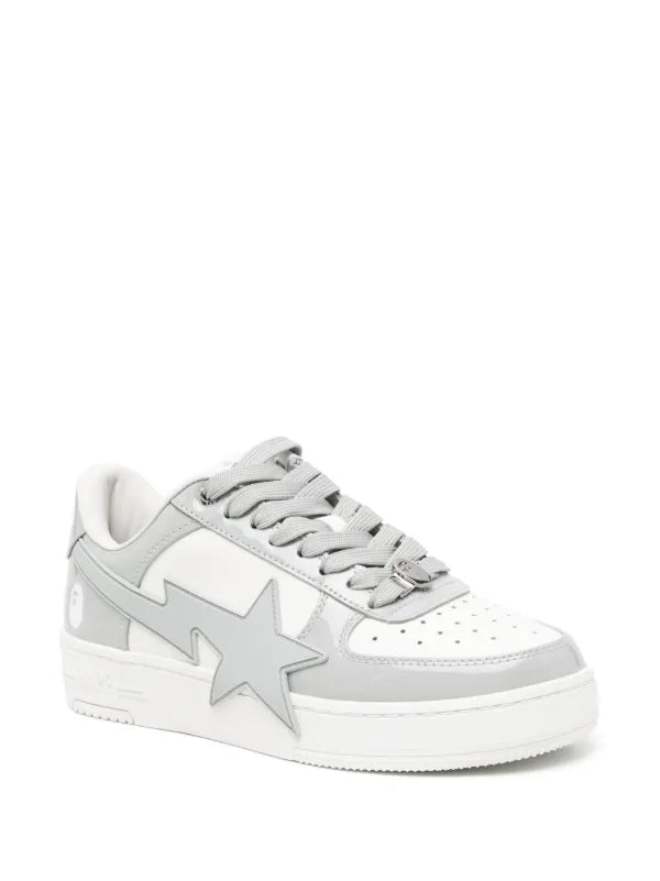 A BATHING APE® BAPESTA "GREY/WHITE"