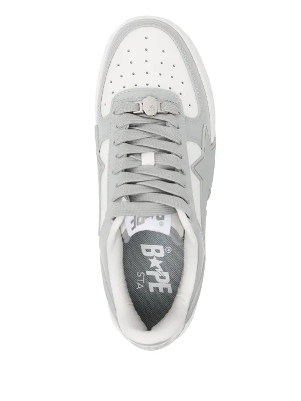 A BATHING APE® BAPESTA "GREY/WHITE"