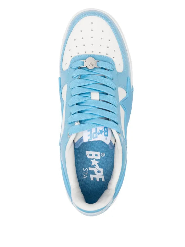 A BATHING APE® BAPESTA "SAX/WHITE"