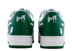 A BATHING APE® BAPESTA ICON LOW #1 GREEN