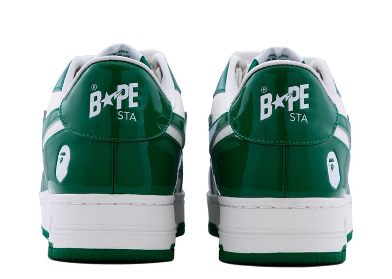 A BATHING APE® BAPESTA ICON LOW #1 GREEN