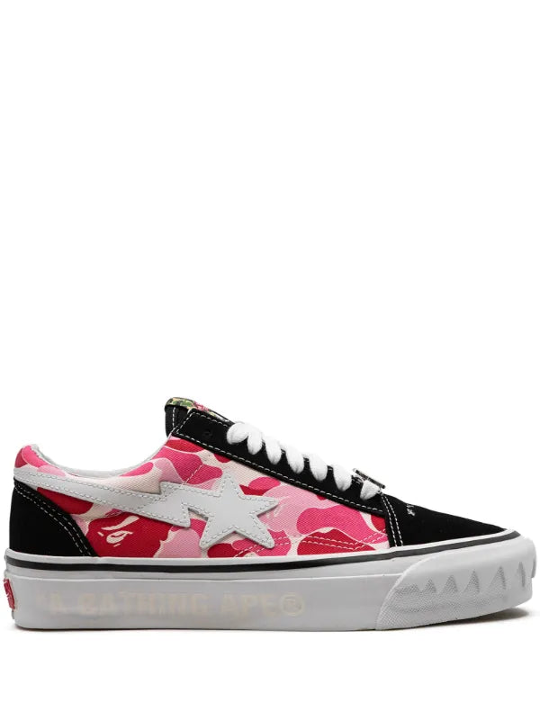 Vans x Bape Old Skool sneakers ‘Black/Pink’