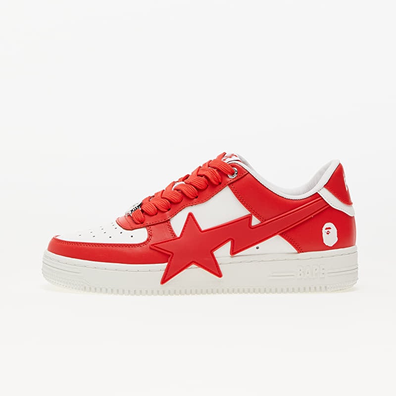 A BATHING APE® BAPESTA ENLARGED M2 RED
