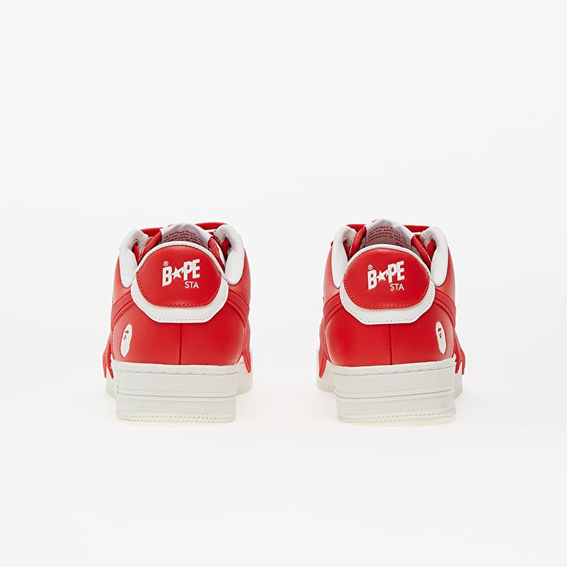 A BATHING APE® BAPESTA ENLARGED M2 RED
