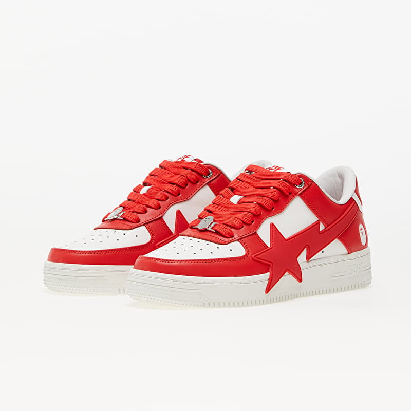 A BATHING APE® BAPESTA ENLARGED M2 RED