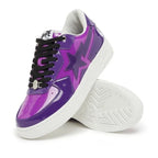 A BATHING APE® BapeSta Icon M2 star-patch patent leather
