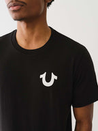 True Religion T-Shirt With Horseshoe Logo