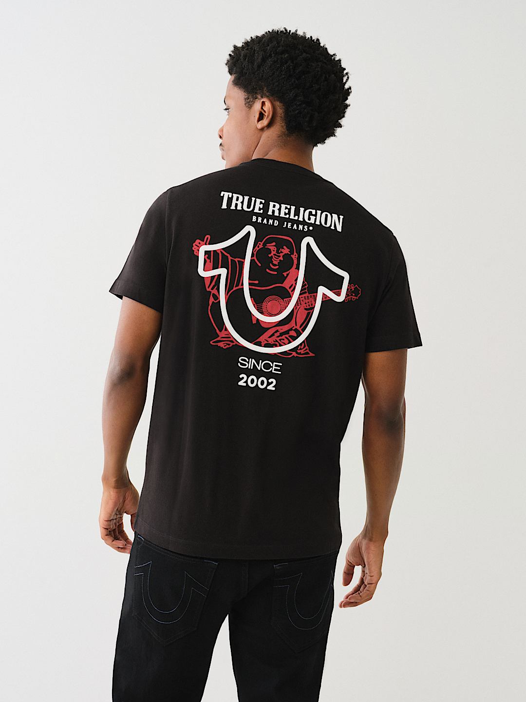 True Religion T-Shirt With Horseshoe Logo