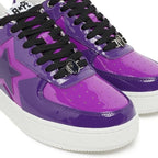 A BATHING APE® BapeSta Icon M2 star-patch patent leather