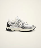 Chanel Trainers ‘White & Silver’