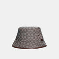 COACH Signature Jacquard/Denim Bucket Hat