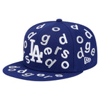 Men's Los Angeles Dodgers New Era Royal Team Confetti 59FIFTY Fitted Hat