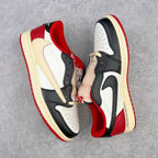 Travis Scott x Air Jordan 1 Low Black Red
