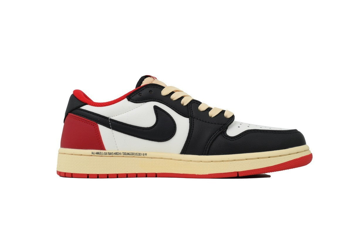 Travis Scott x Air Jordan 1 Low Black Red