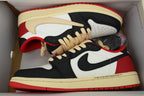 Travis Scott x Air Jordan 1 Low Black Red
