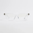Chrome Hearts Cox Ucker Transparent Frames Clear & Silver