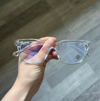 Chrome Hearts Cox Ucker Transparent Frames Clear & Silver