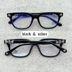Chrome Hearts Cox Ucker Black & Silver Frames