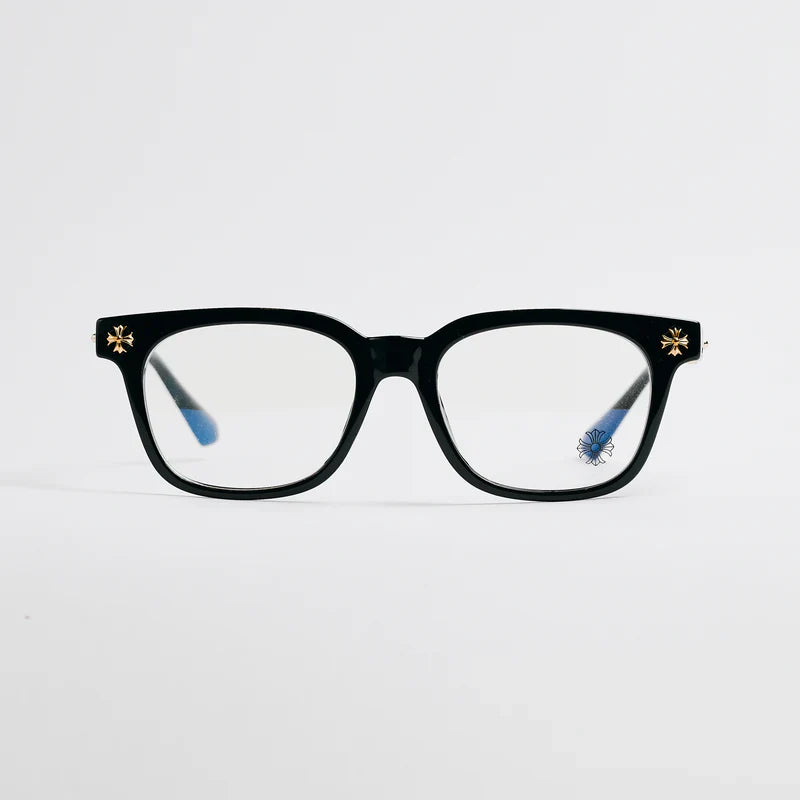 Chrome Hearts Cox Ucker Black & Gold Frames