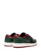 Jordan 1 Retro Low OG "Black/Gorge Green”