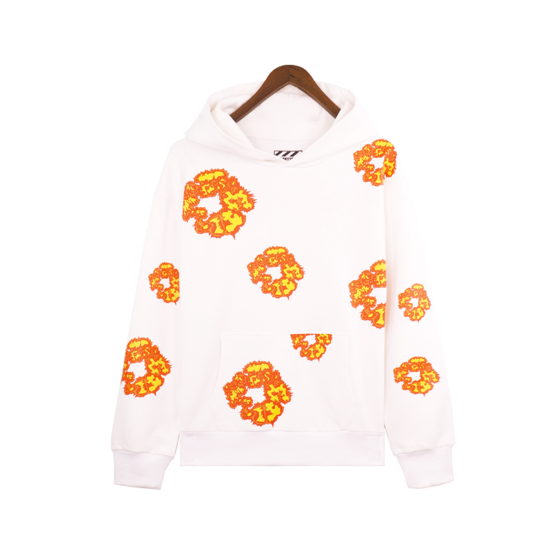 Denim Tears Offset Wreath printed hoodie