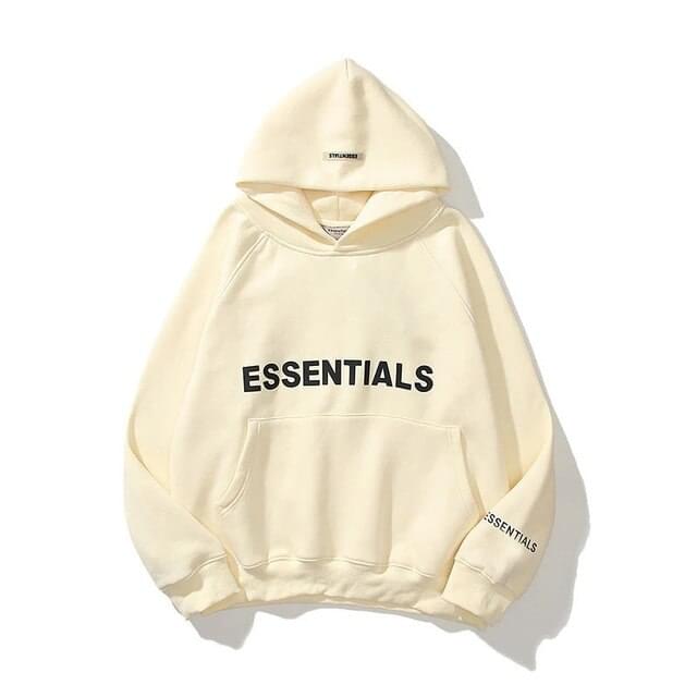 Fear Of God Essentials Hoodie "Cream"