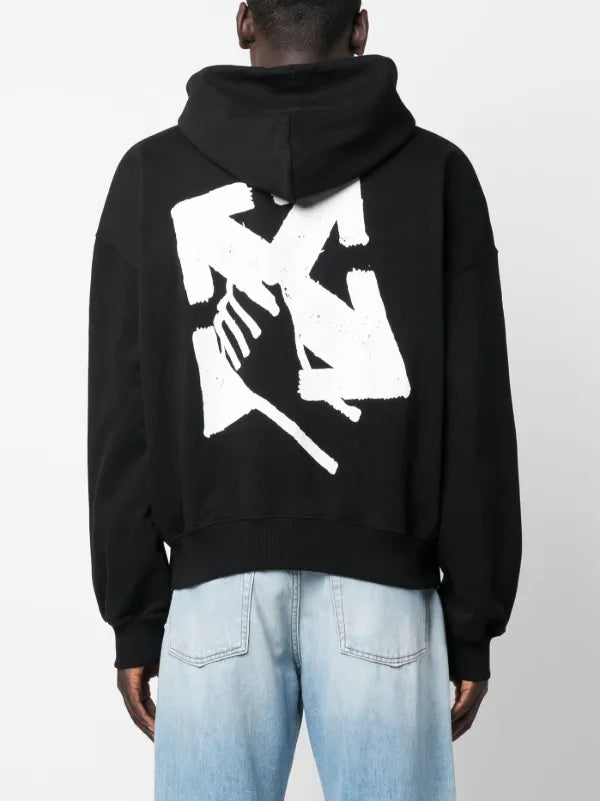 Off-White Arrows long-sleeve hoodie