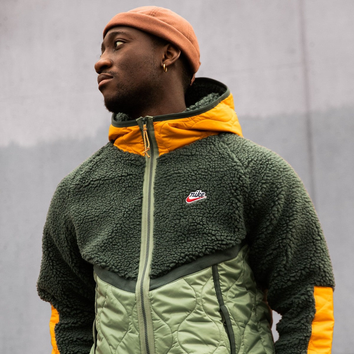 Nike Heritage Insulated Sherpa Windrunner Men’s Jacket