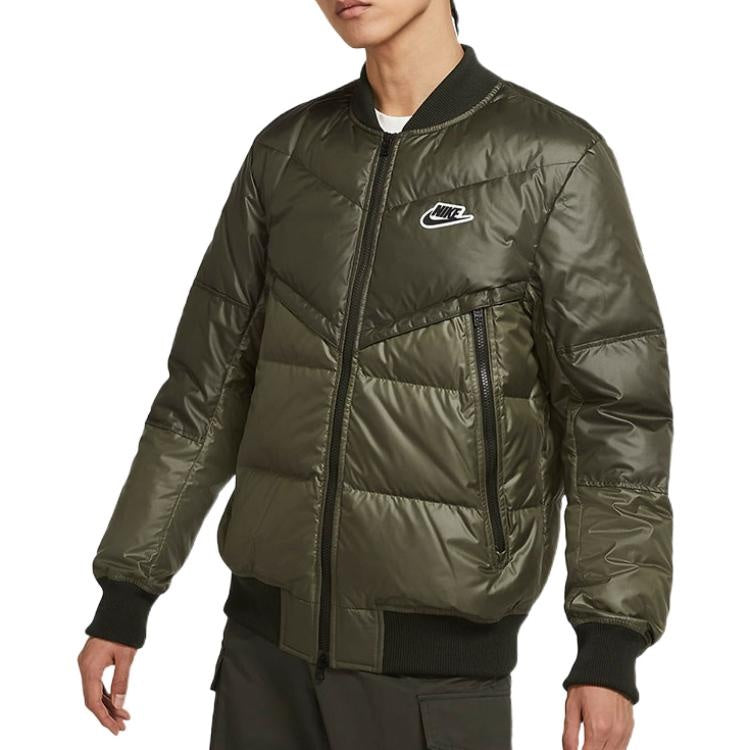 Nike Down Fill Bomber Jacket Twilight Marsh Sequoia Green