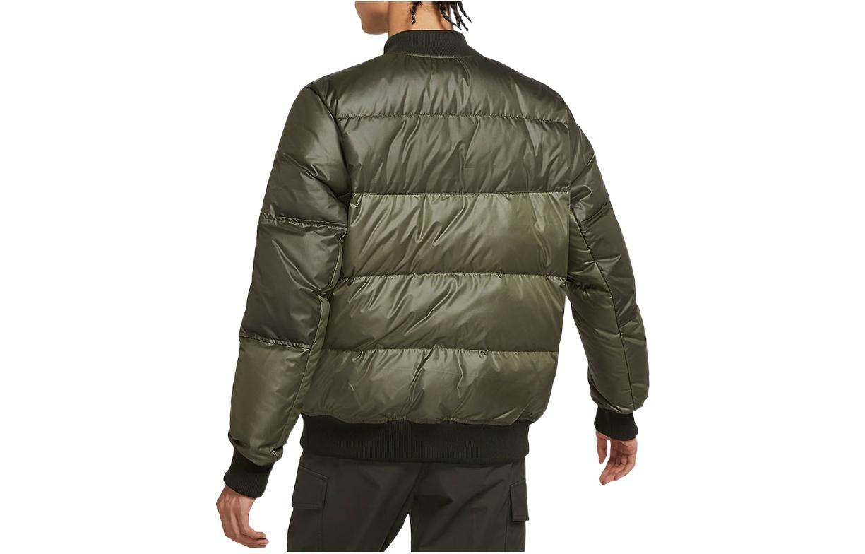Nike Down Fill Bomber Jacket Twilight Marsh Sequoia Green